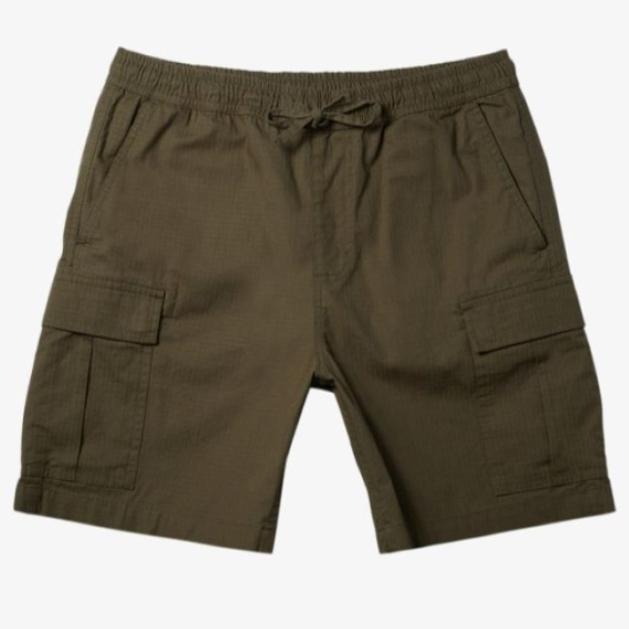 Quiksilver TAXER CARGO Shorts - Grape Leaf