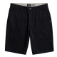 Hlače Quiksilver EVERYDAY CHINO LIGHT kratke - Kvj0 Black