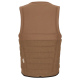 Mystic Jopič THE DOM Impact Vest Frontzip Wake - Slate Brown