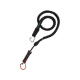 North Handle Pass Leash - Black-Red