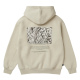 Majica Mystic MANIFESTO Hood - Sand