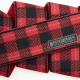 Arcade PLAID Belt - Black-Burnt