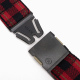 Arcade PLAID Belt - Black-Burnt