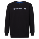 Majica North Sails BRAND Crew - 900 Black