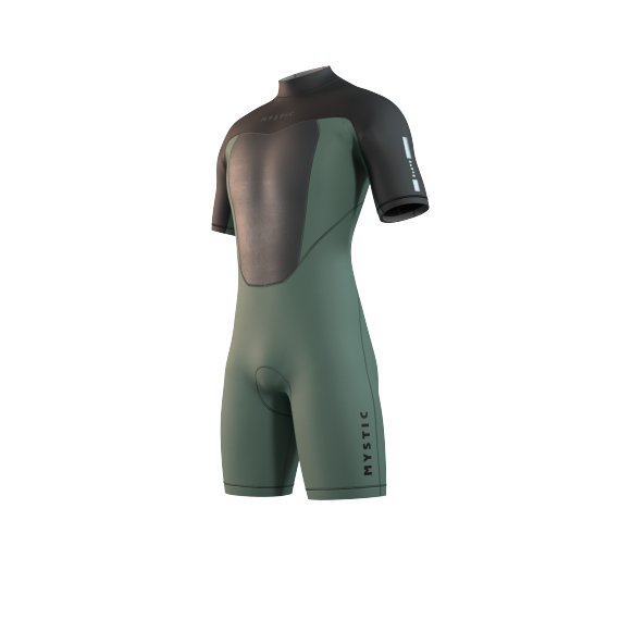 Mystic Obleka BRAND 3-2 Shorty Backzip - 643 Dark Olive