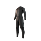 Mystic Obleka BRAND 3-2 Frontzip Flatlock - Black