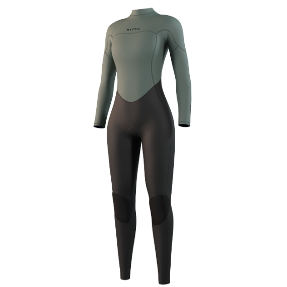 Mystic Obleka STAR 5-3 Backzip Women 2025 - 643 Dark Olive