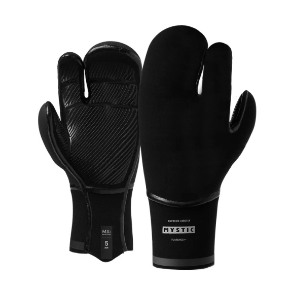 Mystic Rokavice SUPREME Glove 5mm Lobster - Black