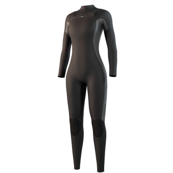 Mystic Obleka HAVEN 4-3 Double Frontzip Women 2025 - Black