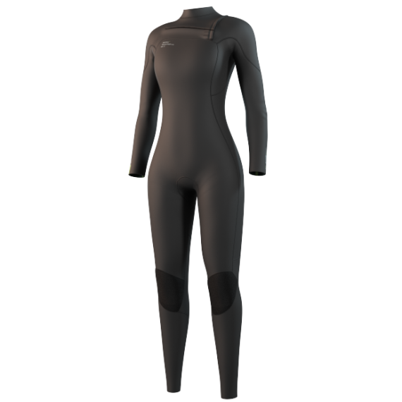 Mystic EVOLVE 4-3 Frontzip Women 2025 - 900 Black