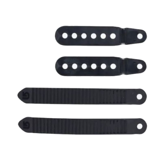 Burton BUCKLE ANKLE TONGUE SLIDER - 001 Black