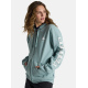 Majica Burton ELITE ZIP Hoodie - Petrol Green