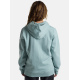 Majica Burton ELITE ZIP Hoodie - Petrol Green