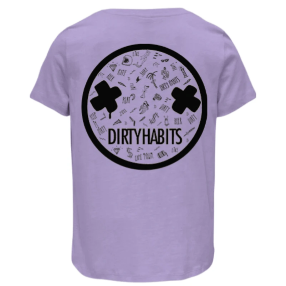 Majica Dirty Habits LILAC - 500 Lilac