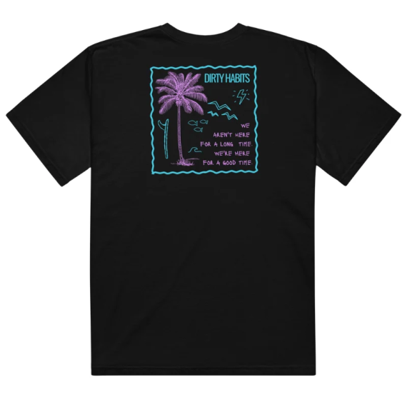 Majica Dirty Habits GOOD TIMES - 900 Black