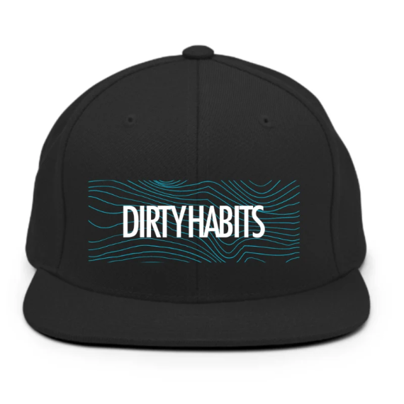 Kapa Dirty Habits CONTOUR SNAPBACK - 900 Black