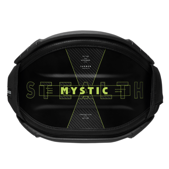 Mystic Trapez STEALTH Waist Harness - 953 Black-Lime