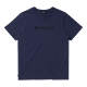 Mystic BRAND SS Tee - 449 Night Blue