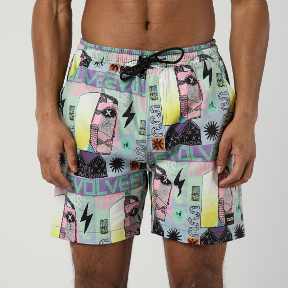 Hlače Mystic GROOVE Swimshorts - 999 Multiple Color