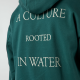 Majica Mystic ROOTED Hood - 695 Teal