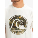 Quiksilver EVO BUBBLE WRAPPED Tee - Snow White