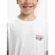 Quiksilver EVO AQUA WILD Tee Junior - Snow White
