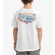 Quiksilver EVO AQUA WILD Tee Junior - Snow White