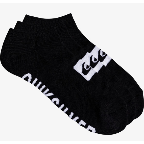 Quiksilver 3 ANKLE PACK Socks - Black