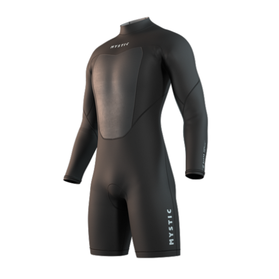 Mystic Obleka BRAND 3-2 Longarm Shorty Backzip - 900 Black