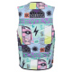 Mystic Jopič OUTLAW Impact Vest Frontzip Wake - 115 White Allover
