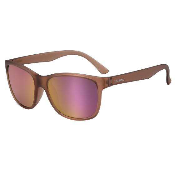 Cebe CRUISE - Matt Dark Pink Transparent-Pink Mirror