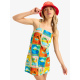 Roxy ATLAS PLAYA BLANCA SLIP Dress - Atlas Atlas Print