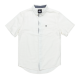 Quiksilver TIME BOX Shirt - Wbk0 Snow White