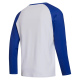 Quickdry Mystic BOLT LS - White-Blue