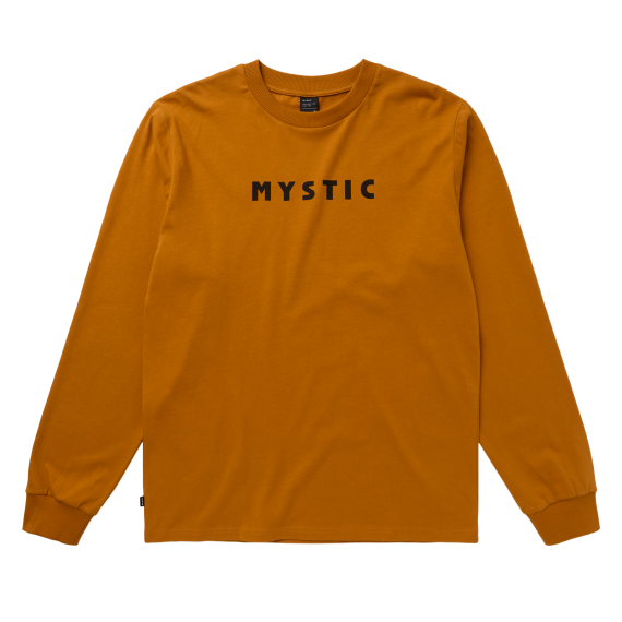 Majica Mystic BRAND LS - Golden Brown