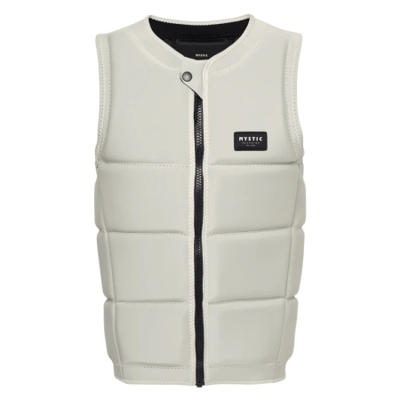 Mystic STAR Impact Vest Frontzip Wake - Dirty White