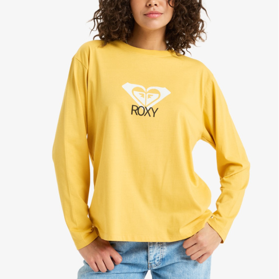 Roxy HANGLOOSE ART Long Sleeve - Ochre