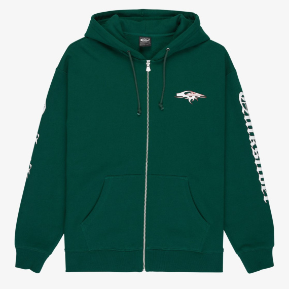 Quiksilver OLD ENGLISH ZIP HOOD - Botanical Garden