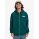 Quiksilver OLD ENGLISH ZIP HOOD - Botanical Garden