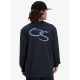 Quiksilver EVO SNAKE TYPE Long Slevee - Black
