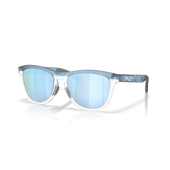 Oakley FROGSKINS RANGE XL - 9503-03 Transparent Stonewash Clear-Prizm Deep Water Polarized