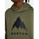 Burton KIDS OAK Hoodie - Forest Moss Heather