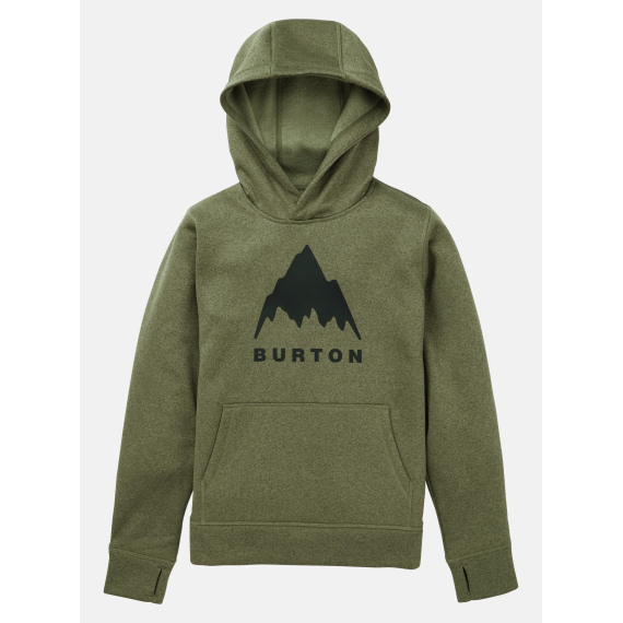 Burton KIDS OAK Hoodie - Forest Moss Heather