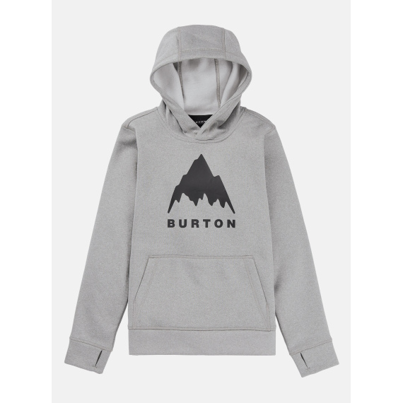 Burton KIDS OAK Hoodie - Gray Heather