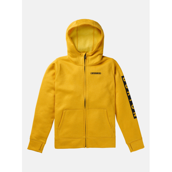 Majica Burton KIDS OAK Zip Hoodie Junior - Goldenrod Heather