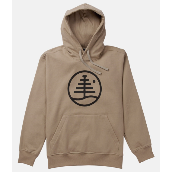 Majica Burton FAMILY TREE Hoodie - Summit Taupe