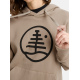 Majica Burton FAMILY TREE Hoodie - Summit Taupe