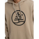 Majica Burton FAMILY TREE Hoodie - Summit Taupe