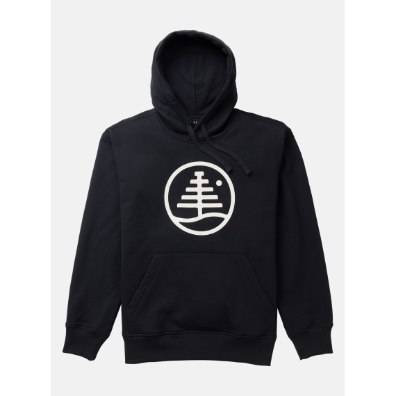 Majica Burton FAMILY TREE Hoodie - True Black