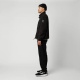 Majica Mystic DTS Fleece Zip THRU Sweat - 900 Black
